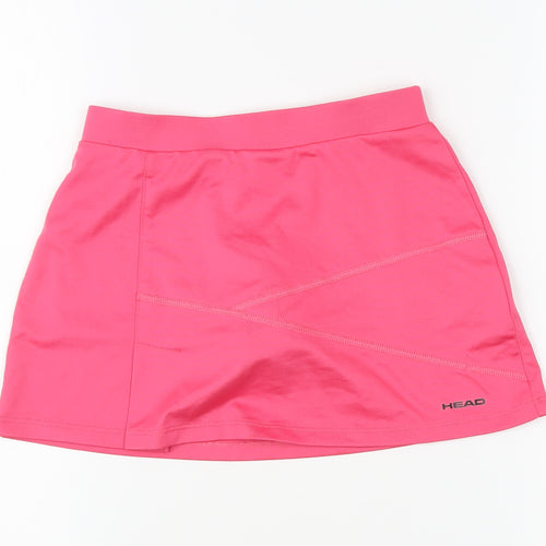 HEAD Pink Unisex Kids Tennis Skirt Size 12