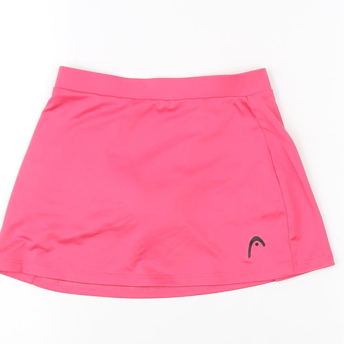 HEAD Pink Unisex Kids Tennis Skirt Size 12