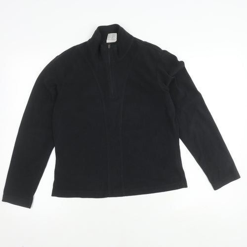 Columbia Women's Black Full Zip Sweatshirt M