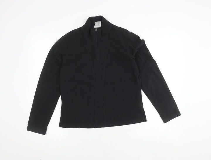 Columbia Women's Black Full Zip Sweatshirt M