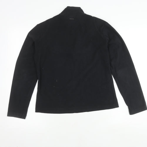 Columbia Women's Black Full Zip Sweatshirt M