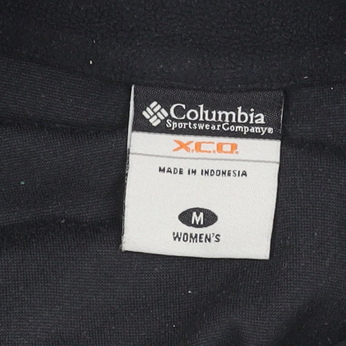 Columbia Women's Black Full Zip Sweatshirt M