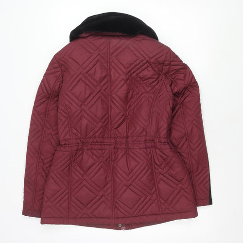 Anna Rose Women's Red Quilted Jacket S Casual