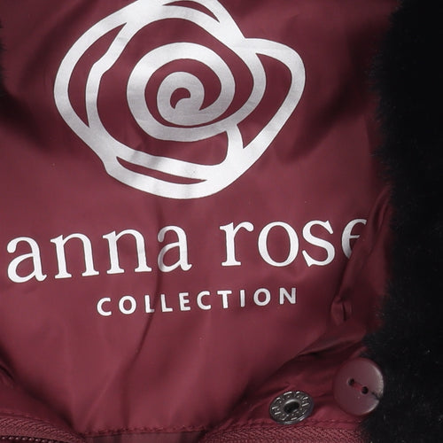 Anna Rose Women's Red Quilted Jacket S Casual