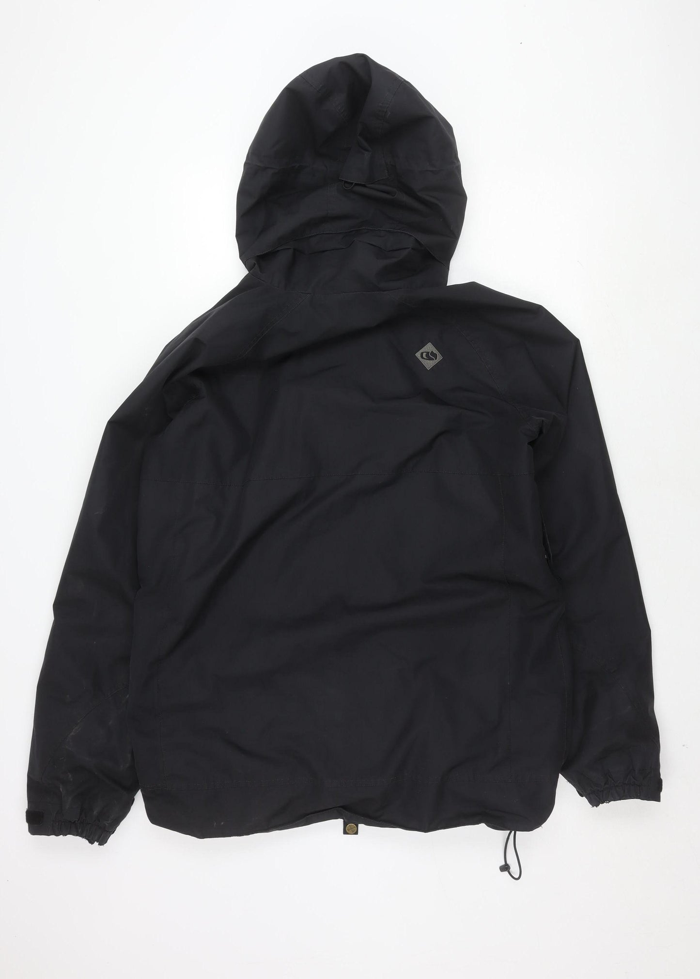 Bonfire Men's Black L Rain Coat Jacket Lined