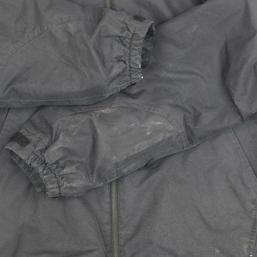 Bonfire Men's Black L Rain Coat Jacket Lined