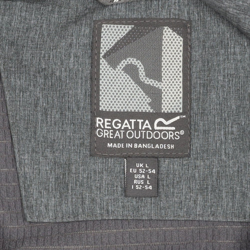 Regatta Men's Grey Softshell Jacket L