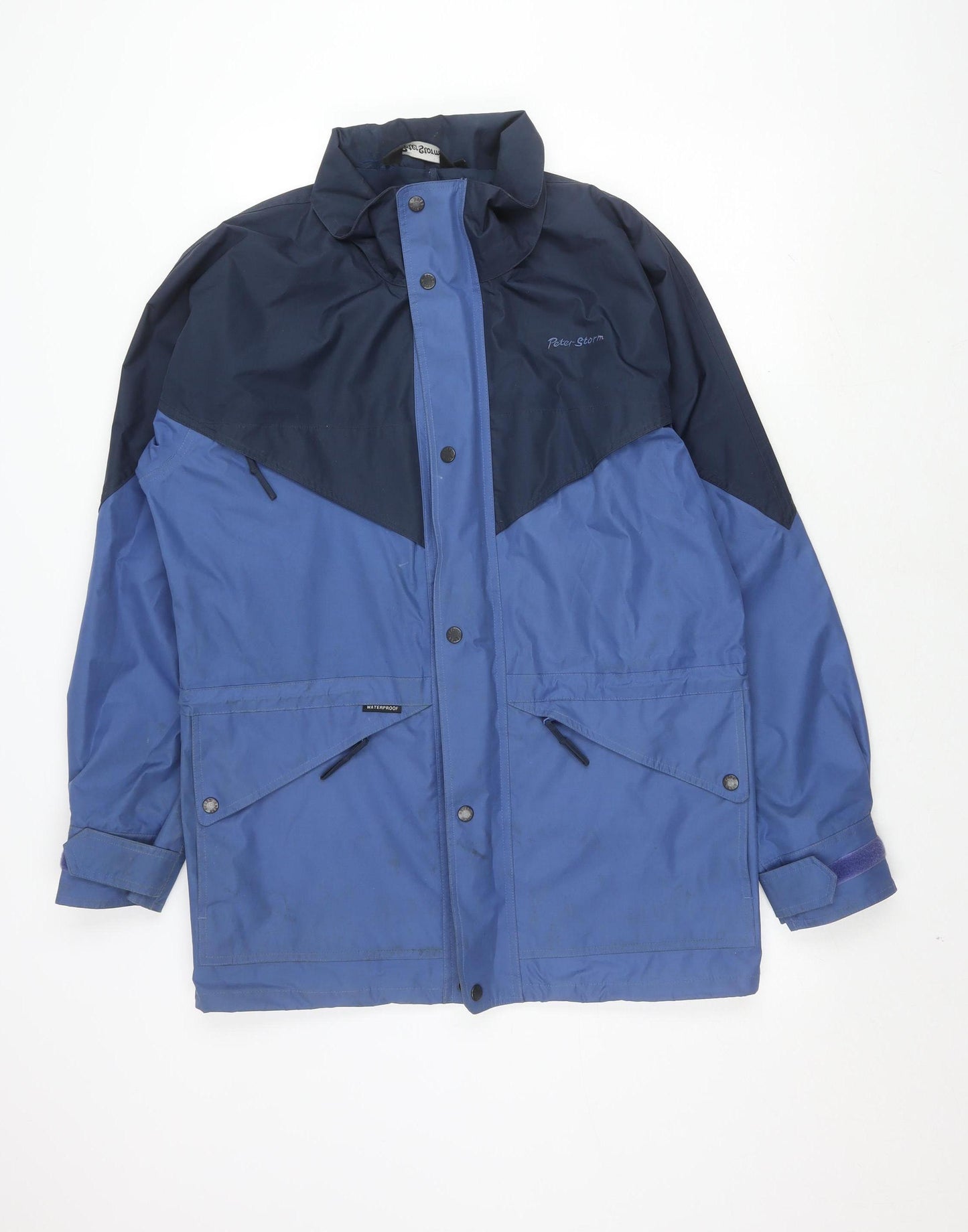 Peter Storm Men's Blue S Waterproof Rain Jacket