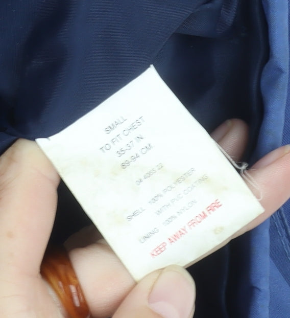 Peter Storm Men's Blue S Waterproof Rain Jacket