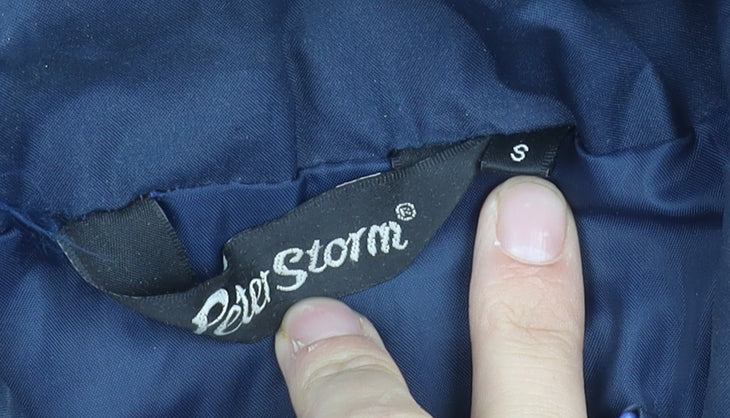 Peter Storm Men's Blue S Waterproof Rain Jacket