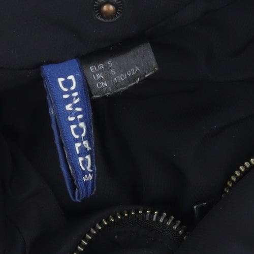 H&M Men's Black Puffer Jacket S for Winter Wear
