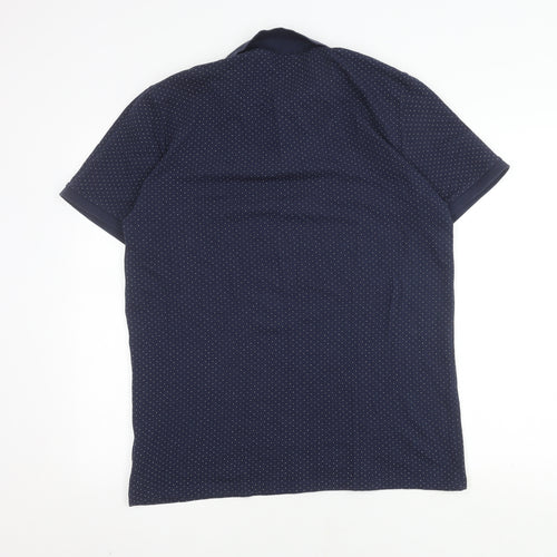 Next Men's Slim Fit Blue Polo Shirt XL