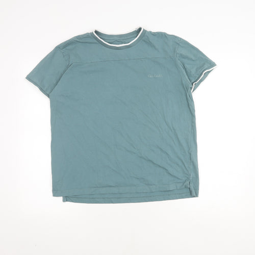 Pierre Cardin Blue Men's T-Shirt L Regular Fit
