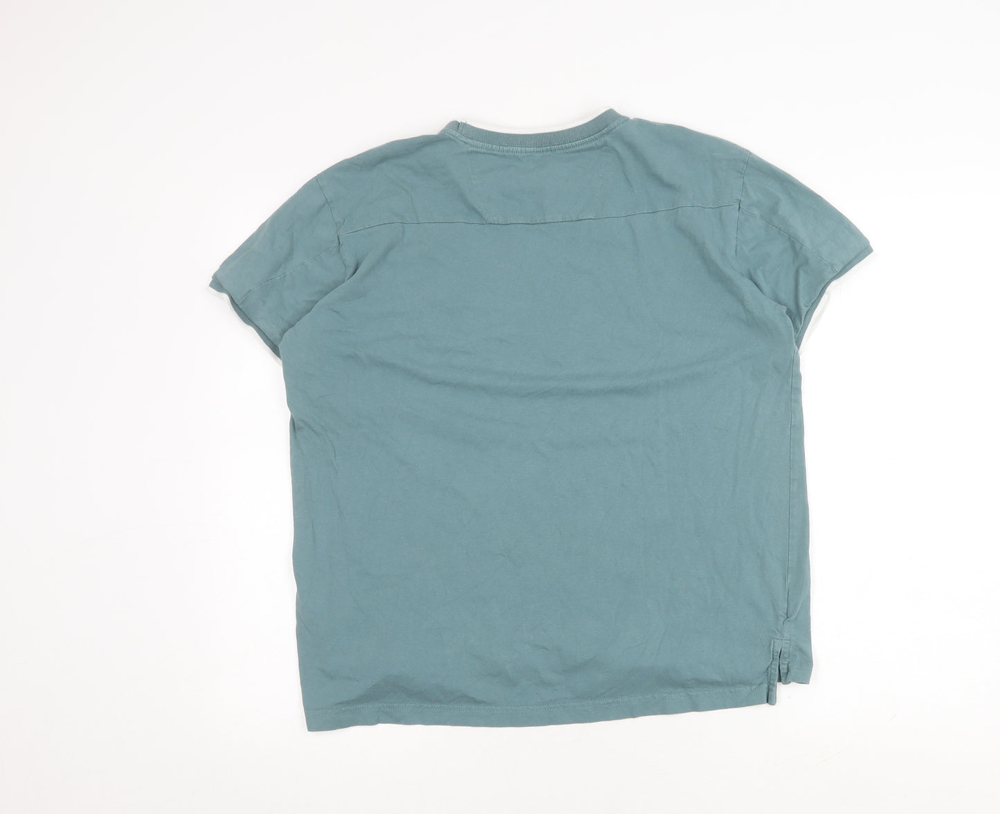 Pierre Cardin Blue Men's T-Shirt L Regular Fit