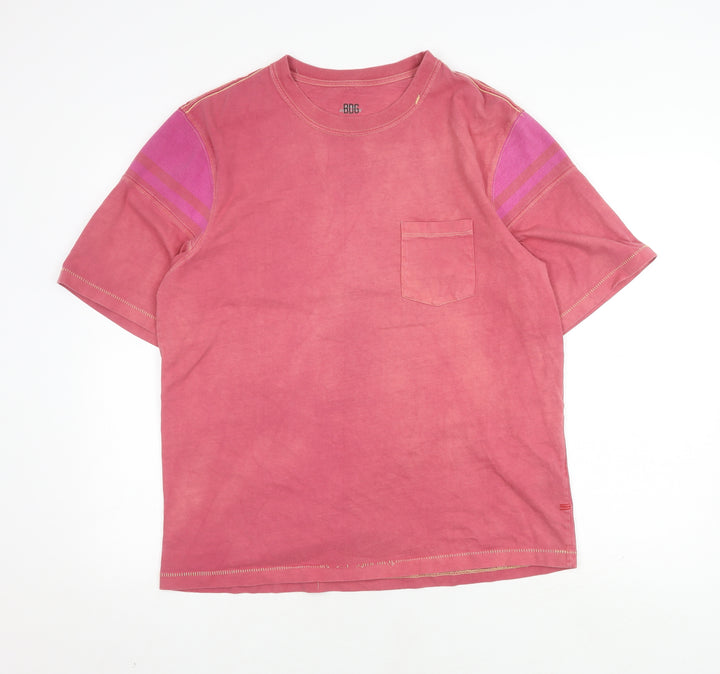 BDG Women's Red Crew Neck T-Shirt, Size L