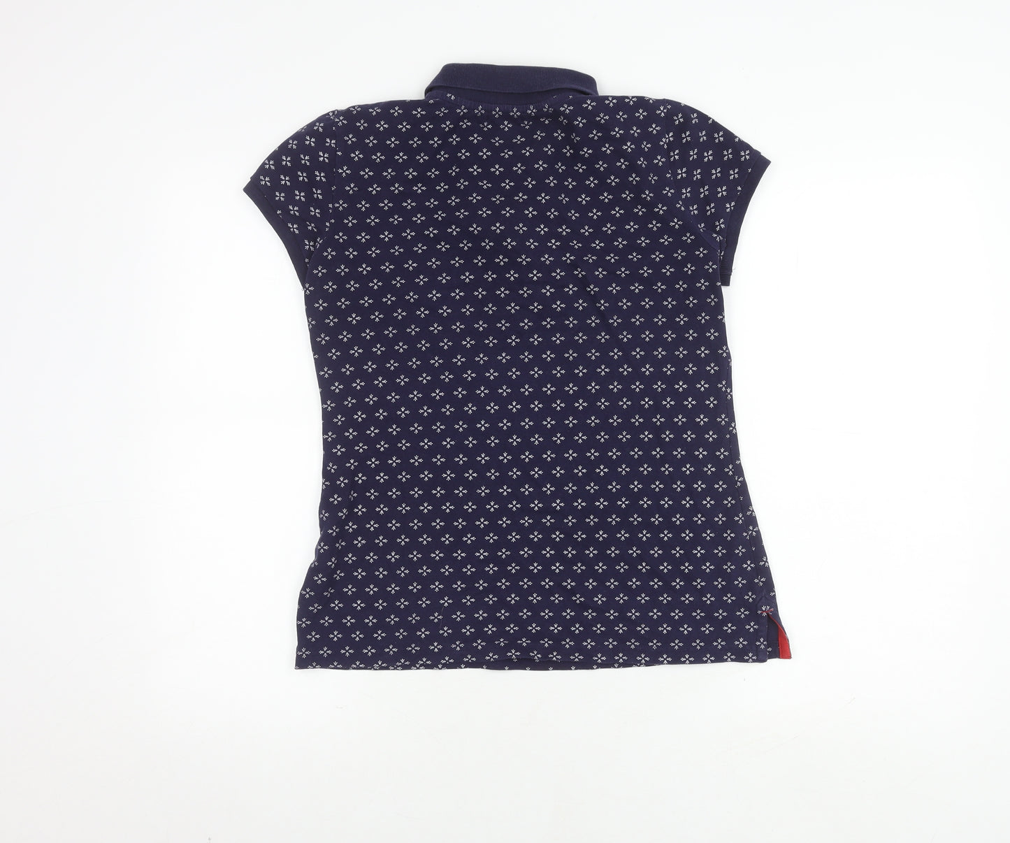 U.S. Polo Assn. Women's Blue Geometric Polo Shirt