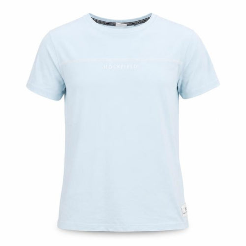 Holyfield Unisex Kids Blue T-Shirt Size M, Logo Accent