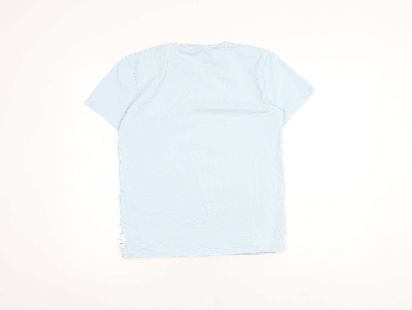 Holyfield Unisex Kids Blue T-Shirt Size M, Logo Accent