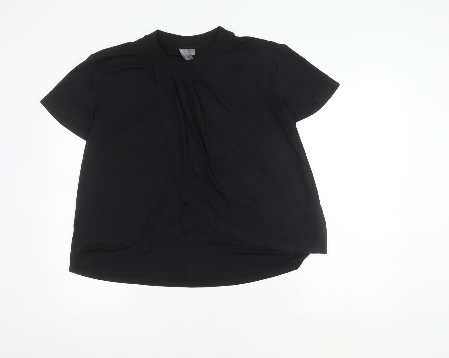 Sweaty Betty Women's Black Cotton T-Shirt, Size S