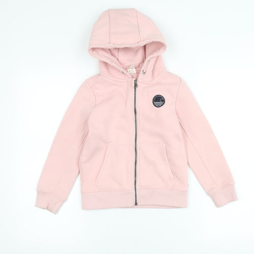 SoulCal & Co Girls Pink Hoodie Jacket 7-8 Years
