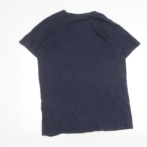 Levi's Men's Black Graphic Print T-Shirt - Medium