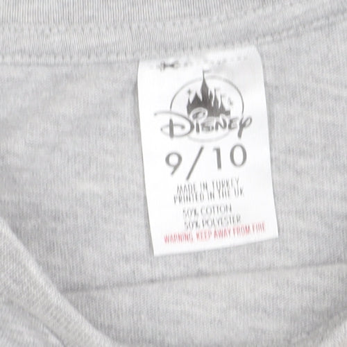 Disney Boys Grey Groot T-Shirt - Size 9-10 Years