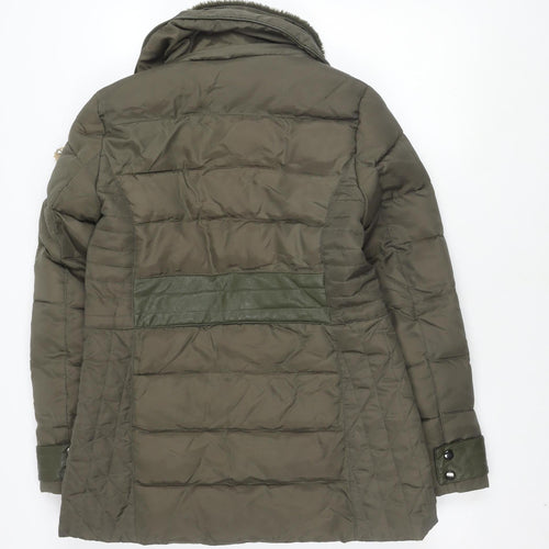 Renard Women's Green Puffer Jacket Size 12