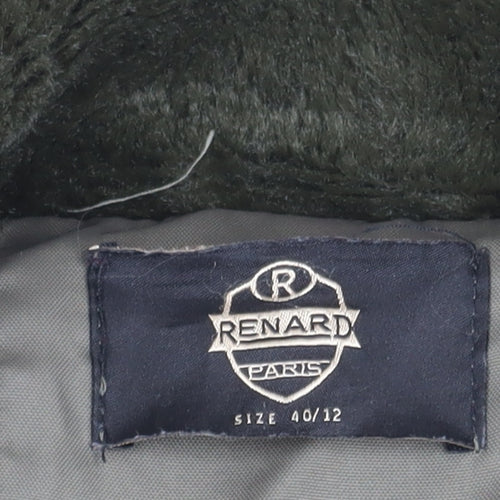 Renard Women's Green Puffer Jacket Size 12