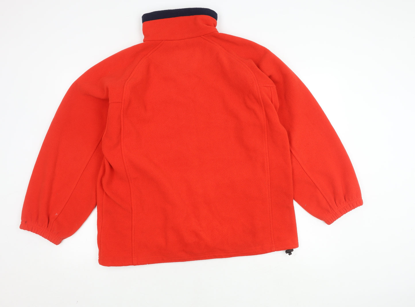 Scanda Red Fleece Jacket, Unisex, Size 14, Casual Wear