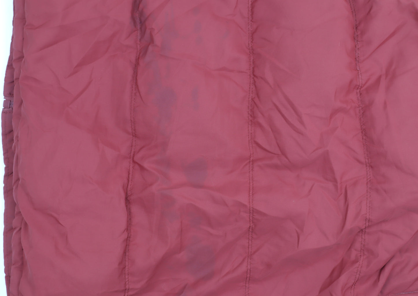 SoulCal & Co Men's Red M Puffer Jacket with Hood