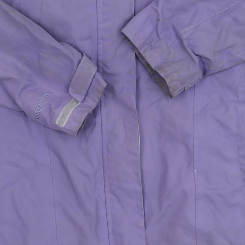 Regatta Women's Purple Waterproof Rain Jacket Size 14