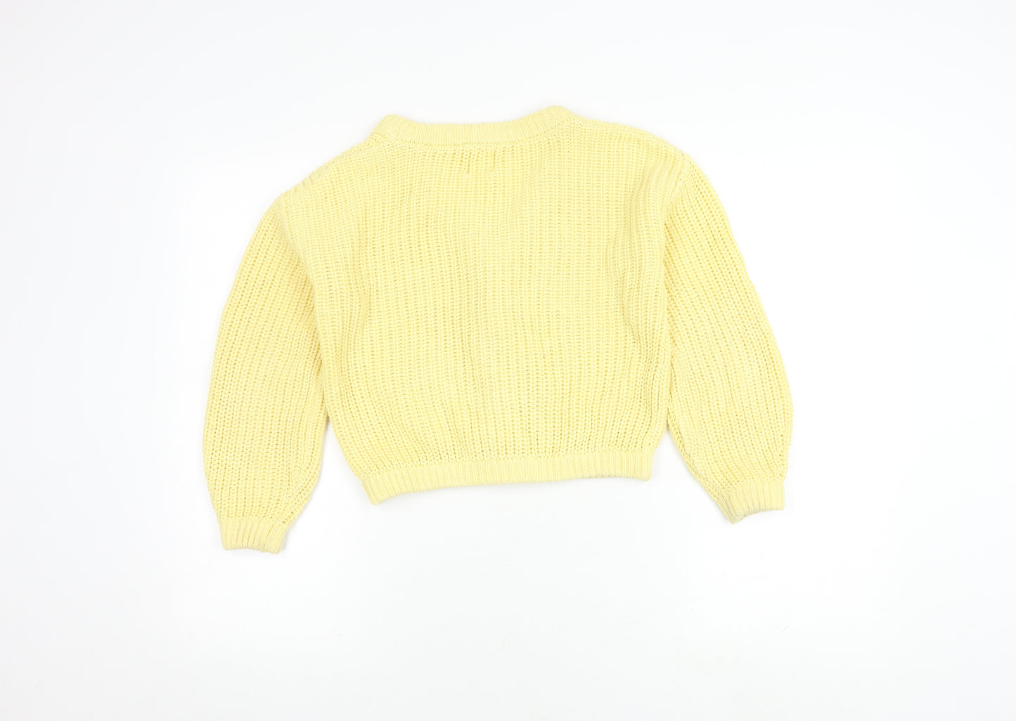 John Lewis Girls Yellow Cardigan Age 10