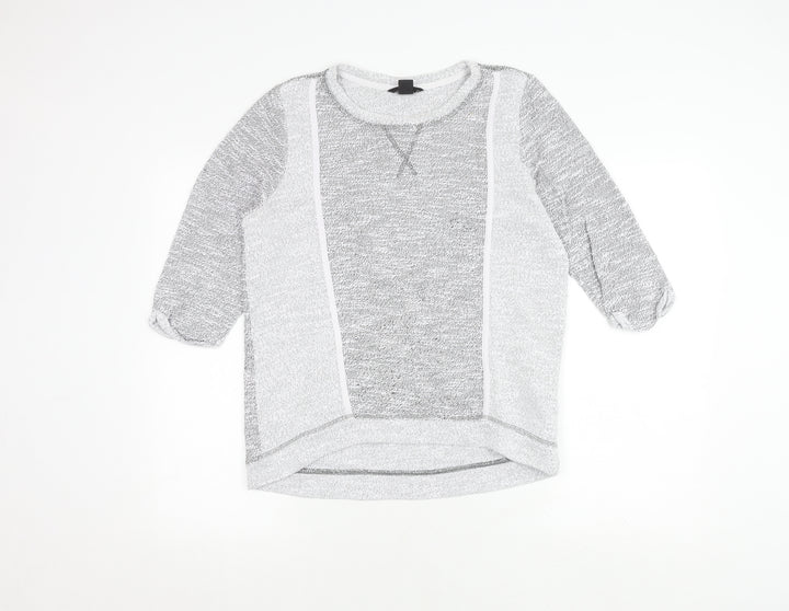 H&M Grey Pullover Women's Jumper S