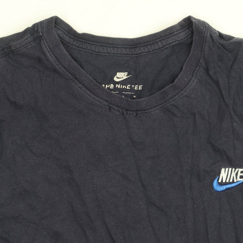 Nike Men's Blue Crew Neck T-Shirt, M