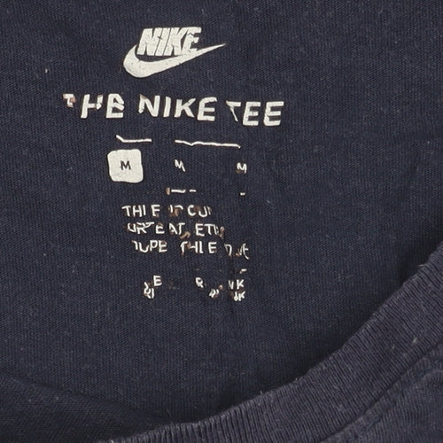 Nike Men's Blue Crew Neck T-Shirt, M