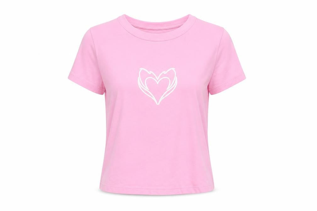 Bershka Women's XS Pink T-Shirt, Casual Summer Wear