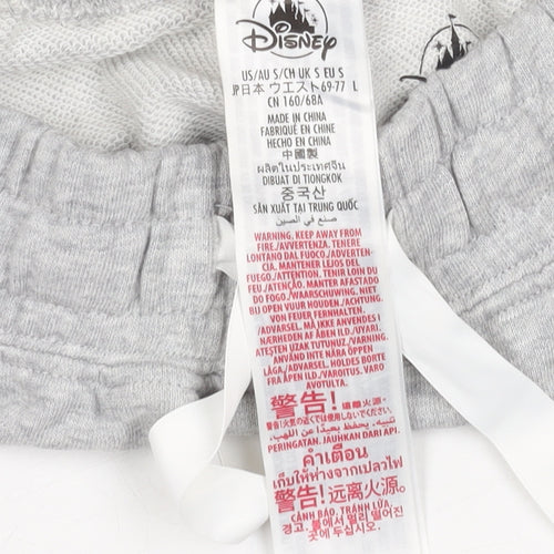 Disney Women's Grey Sweat Shorts - Size S