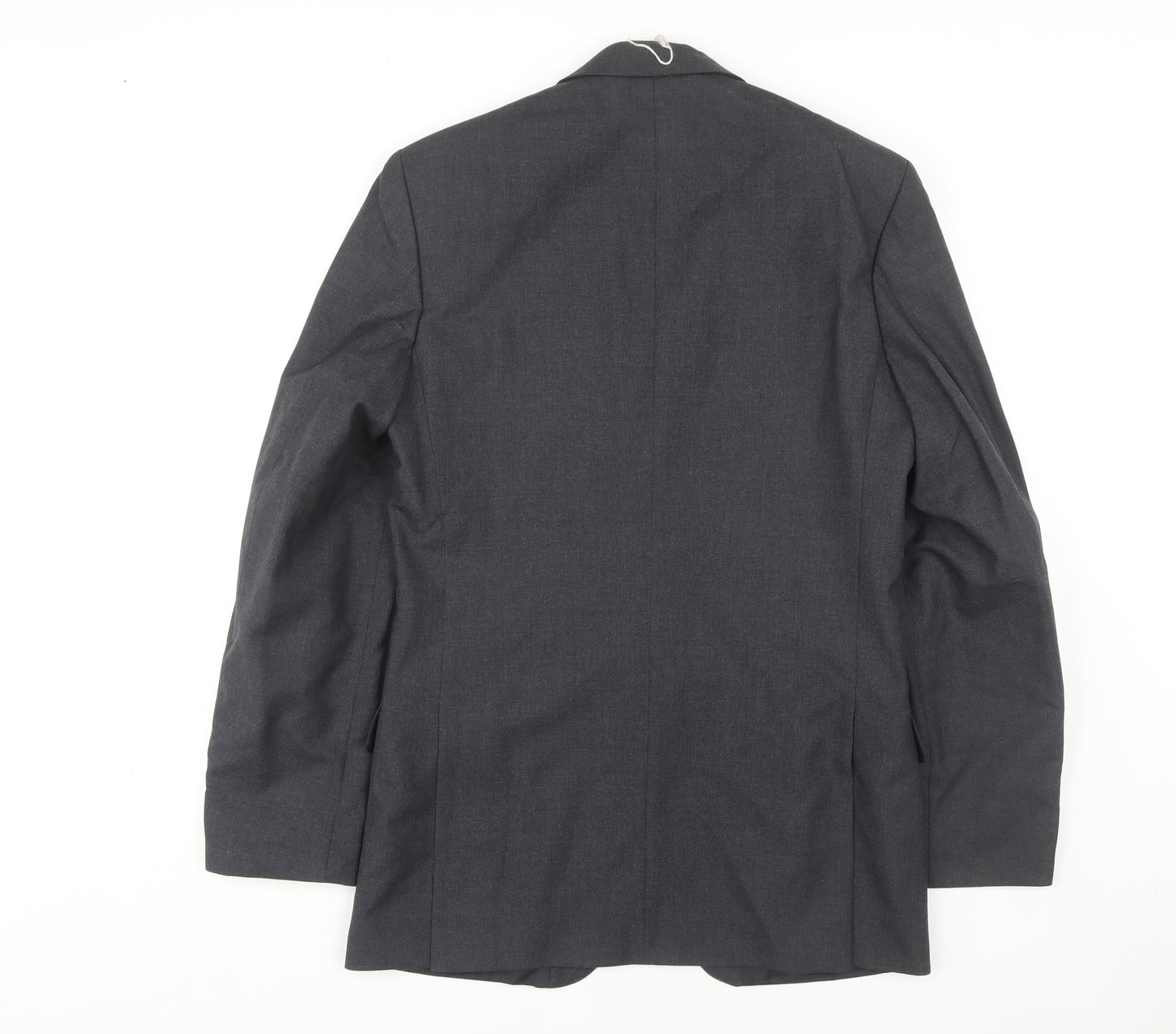 Centaur Men's Grey Blazer, Size 38L Wool, Formal Wear