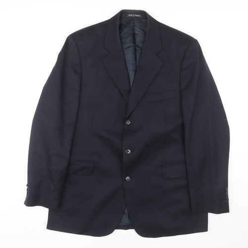 Austin Reed Men's Blue Wool Blazer - Formal Jacket 42R