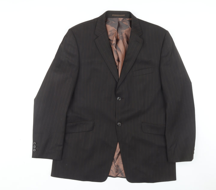 Stvdio Jeff Banks Men's Brown Regular Blazer, 42 Chest