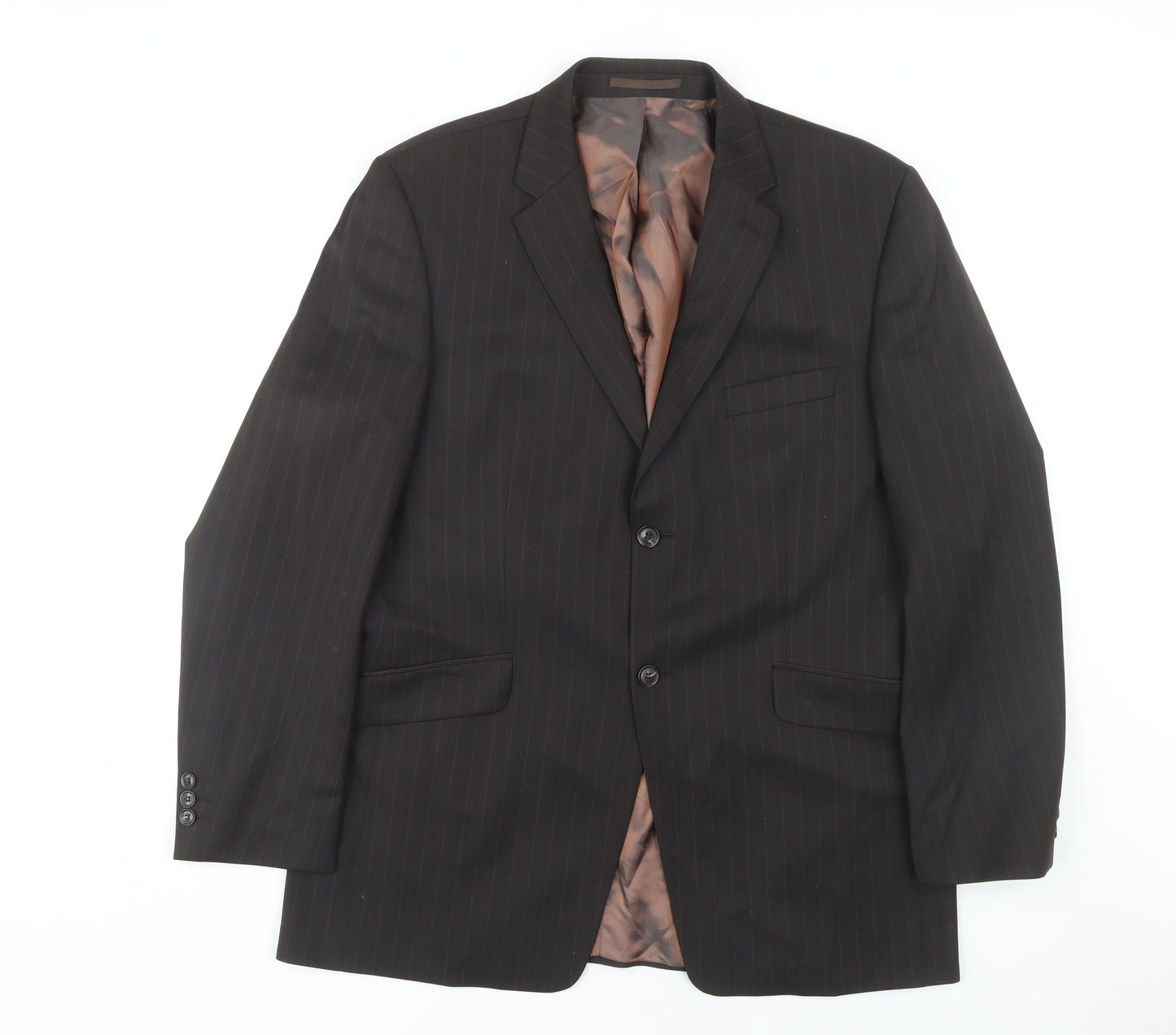 Stvdio Jeff Banks Men's Brown Regular Blazer, 42 Chest