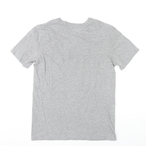 Nike Men’s Grey Athletic Fit T-Shirt - Size S