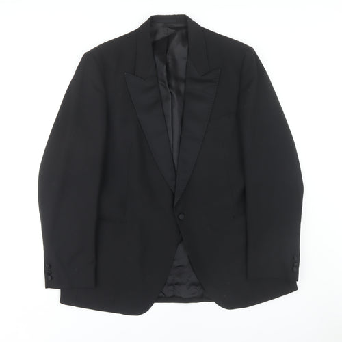 Austin Reed Men's Black Tuxedo Blazer 44S Formal Jacket
