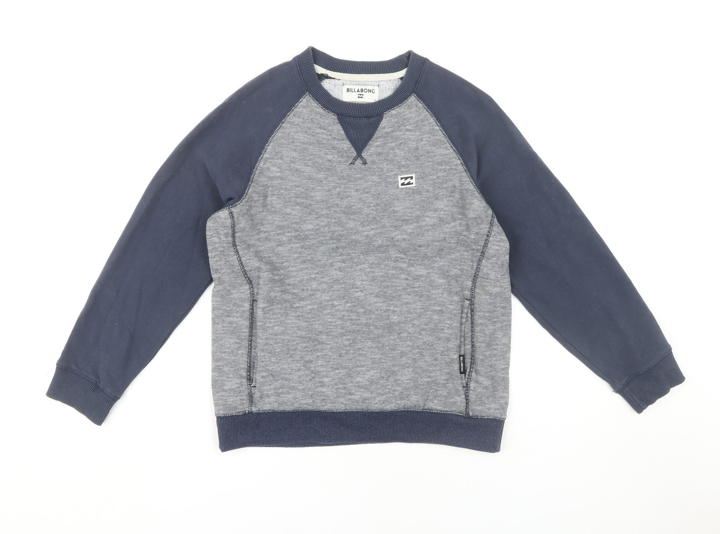 Billabong Unisex Grey Sweatshirt, Size 12, Casual Style