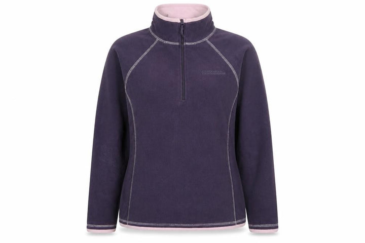 Mountain Warehouse Women's Purple Fleece Pullover Sweatshirt