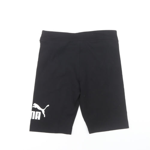 Puma Teens Black Biker Shorts - XL, Activewear