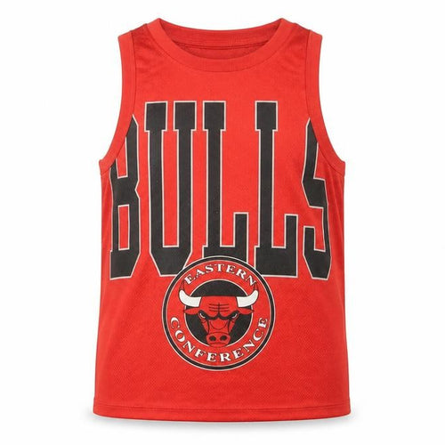 Marks and Spencer Boys Red Basketball Tank Top 6-7 Years