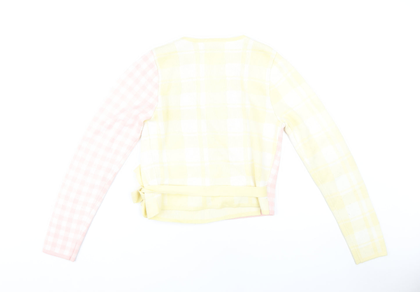 ASOS Design Women's Multicoloured Wrap Jumper - UK 8