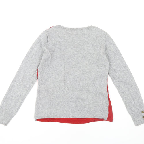 Laura Ashley Women's Red Pullover Jumper Size 8
