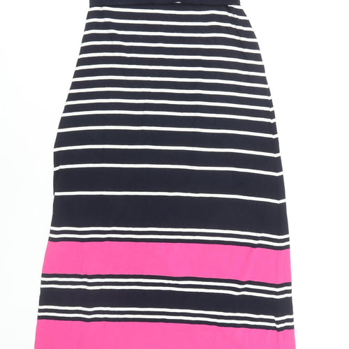 Crew Clothing Women’s Striped Midi Skirt Size 8